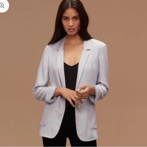 Aritiza Talula Kent Blazer (Light Grey, Leightweight)